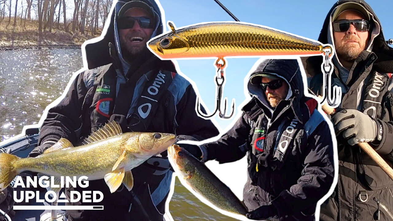 CRUSHING Pool 4 Walleyes on the BERKLEY FINISHER - This Bait is BEYOND LEGIT