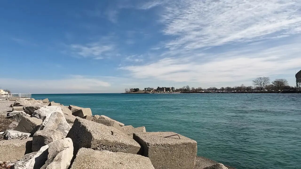 The St. Clair River - Port Huron, MI