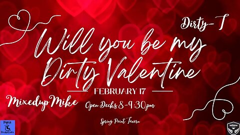 February 17th Portland ME it's going down for Will you be my Dirty Valentine