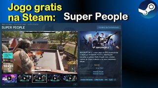 Jogo Grátis na Steam: Super People