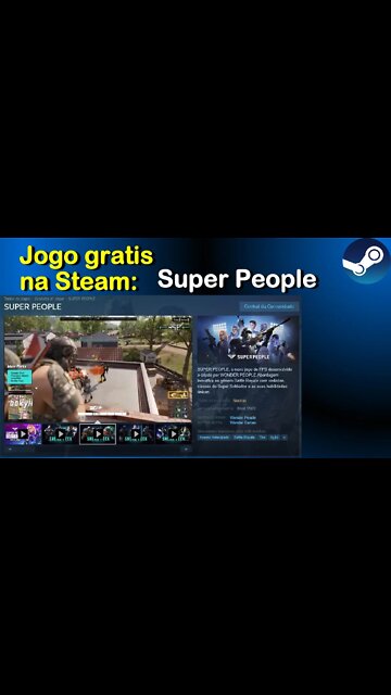 Jogo Grátis na Steam: Super People
