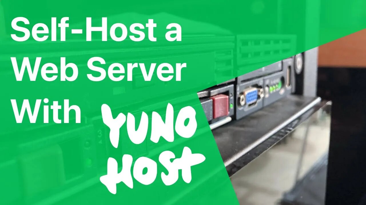 Setting up a Self Hosted Web Server with YunoHost