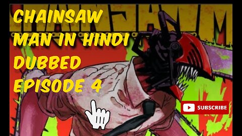 chainsaw man in Hindi dubbed S1🤓 Episode 4 -RESCUE