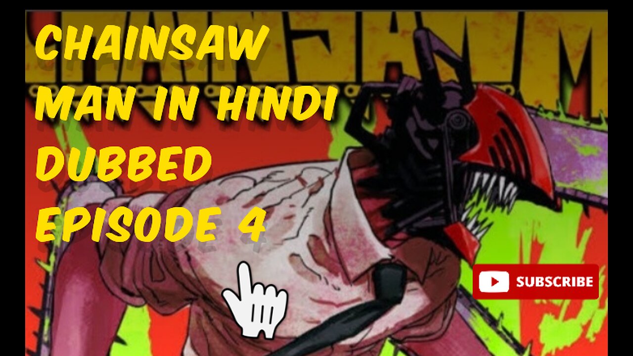 chainsaw man in Hindi dubbed S1🤓 Episode 4 -RESCUE