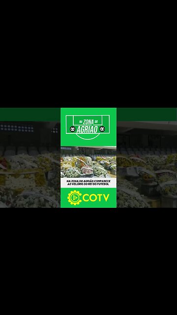 Time do Na Zona do Agrião marca presença no velório do Rei Pelé na Vila Belmiro, em Santos