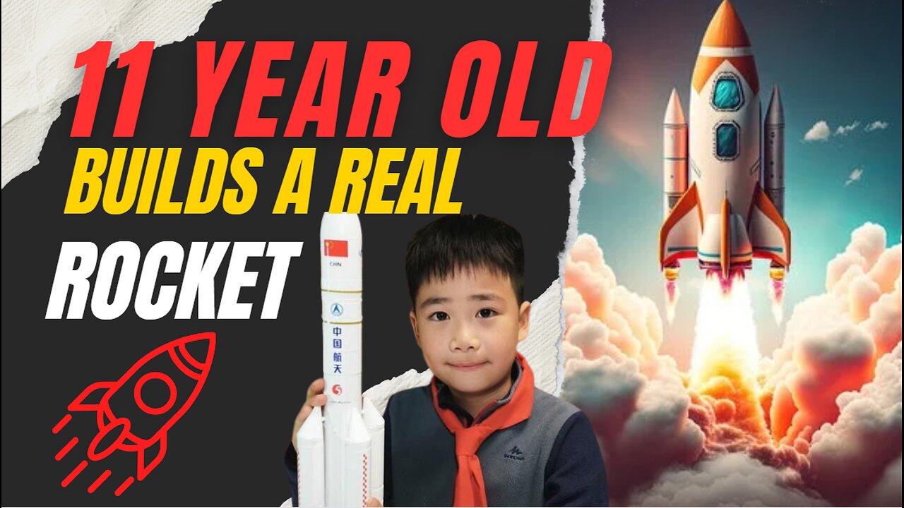 The 11 year old genius who built a rocket in his backyard is inspiring millions