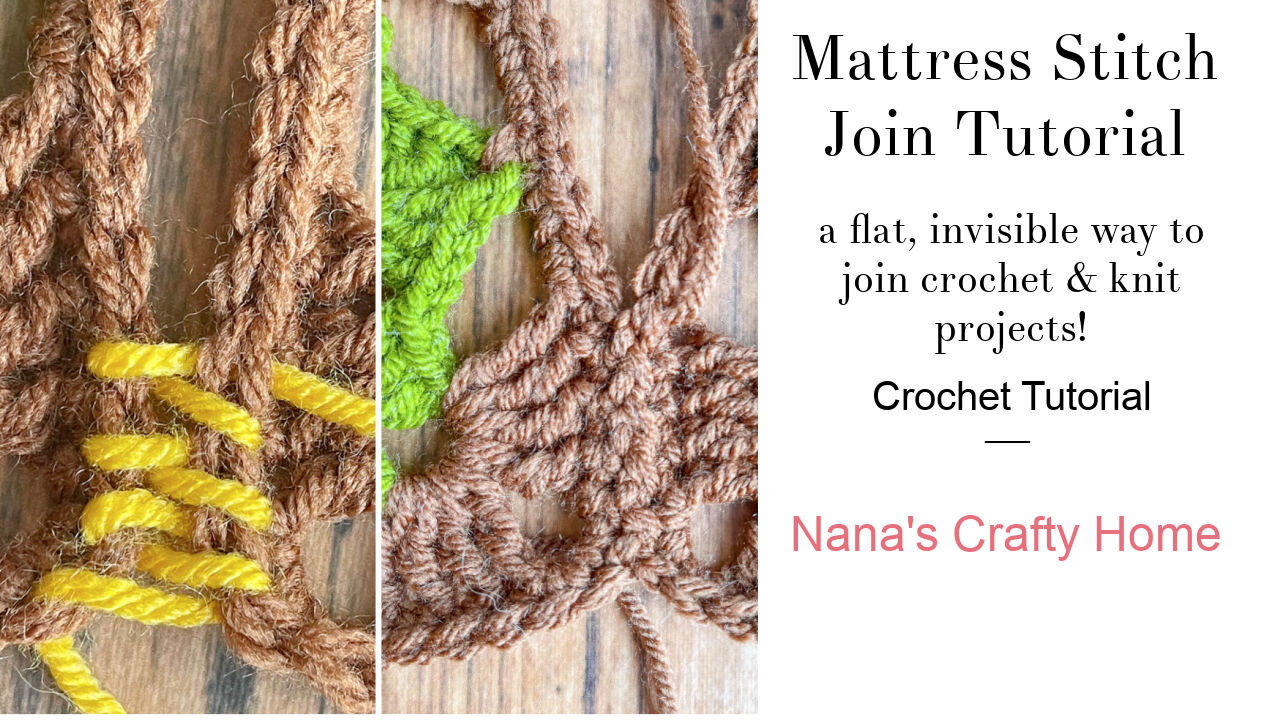 Mattress Stitch Tutorial Invisible Join Method for Crochet & Knit