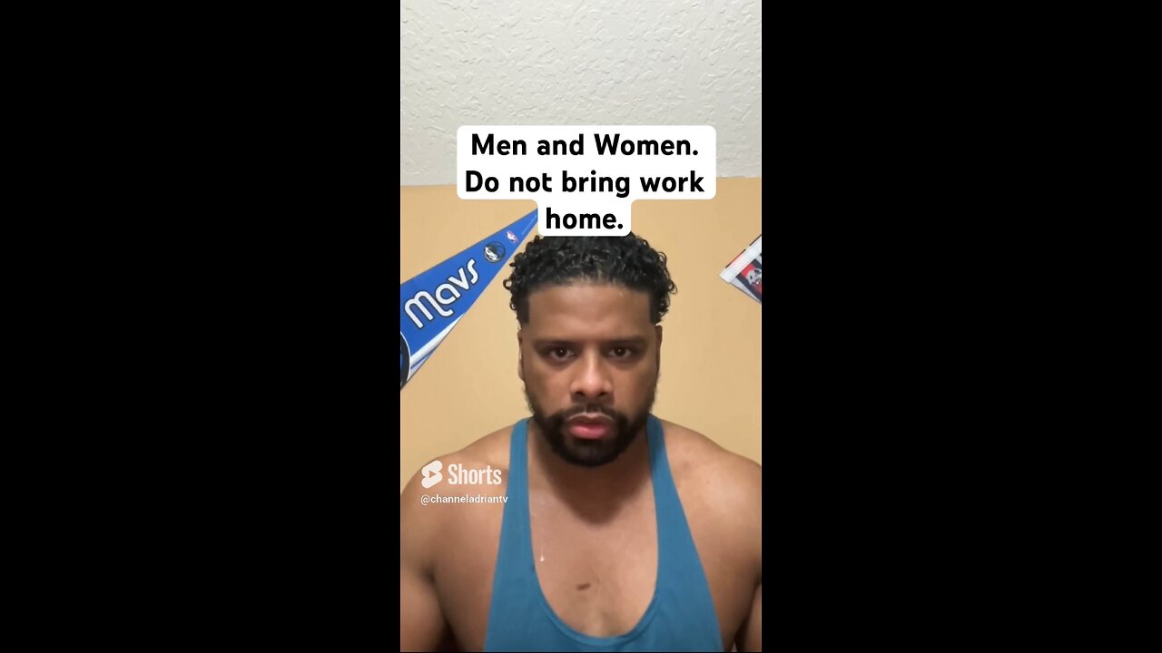 Men and Women. Do not bring work home. #shorts #work #life #goals #success #motivation #mindset