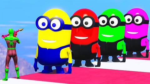 SPIDERMAN RAGDOLL and Minions RAGDOLL