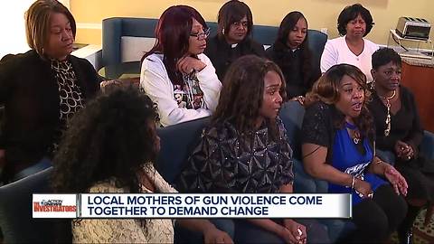 Detroit moms grieving kids lost to gun violence want lawmakers to listen