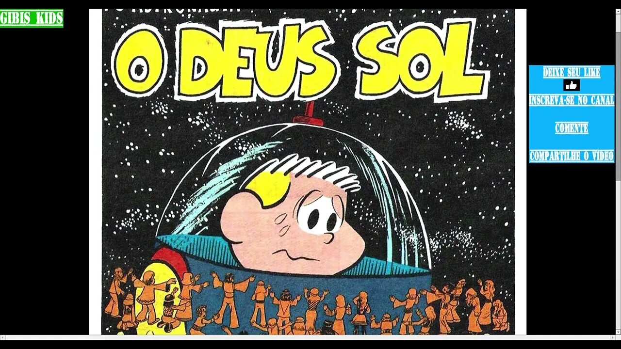 O Astronauta O Deus Sol [Pause o Vídeo Caso Não Consiga Ler]