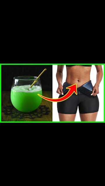 STRONGEST Belly Fat Burner Drink_Best Weight Loss Drink_Get a flat belly in 1 week #shorts