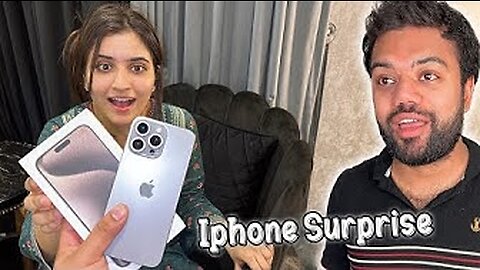 Surprising My Wife With An Iphone 15 Pro Max 😍