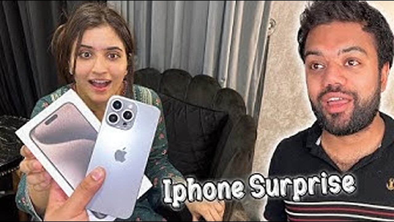 Surprising My Wife With An Iphone 15 Pro Max 😍