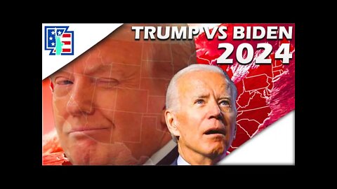 Donald Trump V Joe Biden 2024 Presidential Prediction