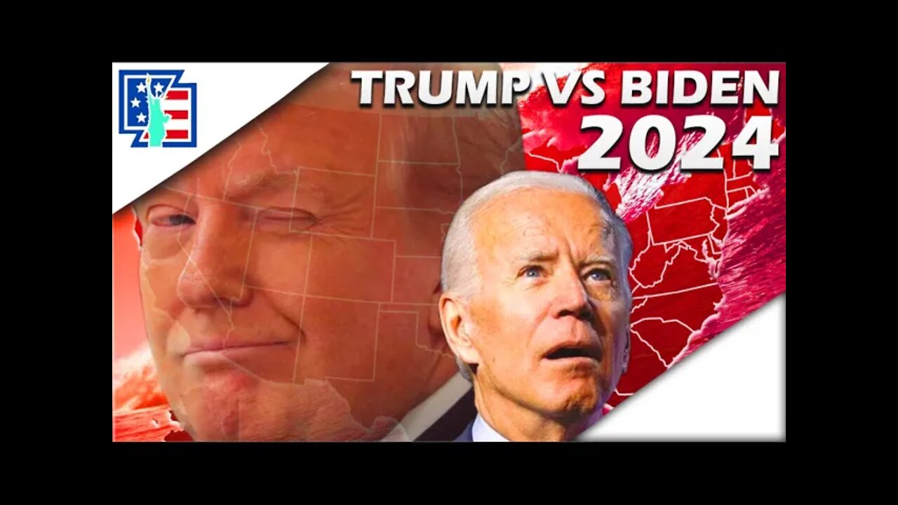 Donald Trump V Joe Biden 2024 Presidential Prediction