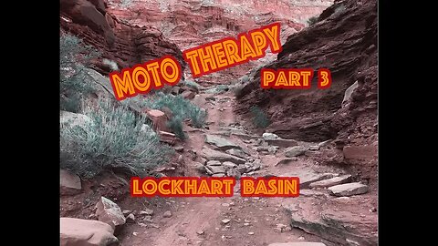 Africa Twin Moto Therapy Part 3 Lockhart Basin Moab