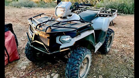 Sunday Chat - New Ranch Work Vehicle, Sierra Update, and a Possible Fractured Hand (party)