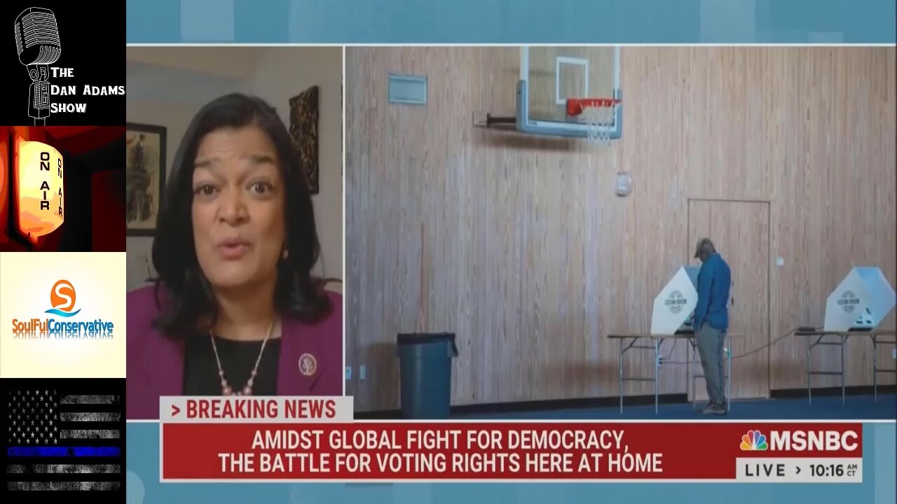 Pramila Jayapal and Tiffany Cross Equate Democrats’ Agenda With Fighting Putin in Ukraine