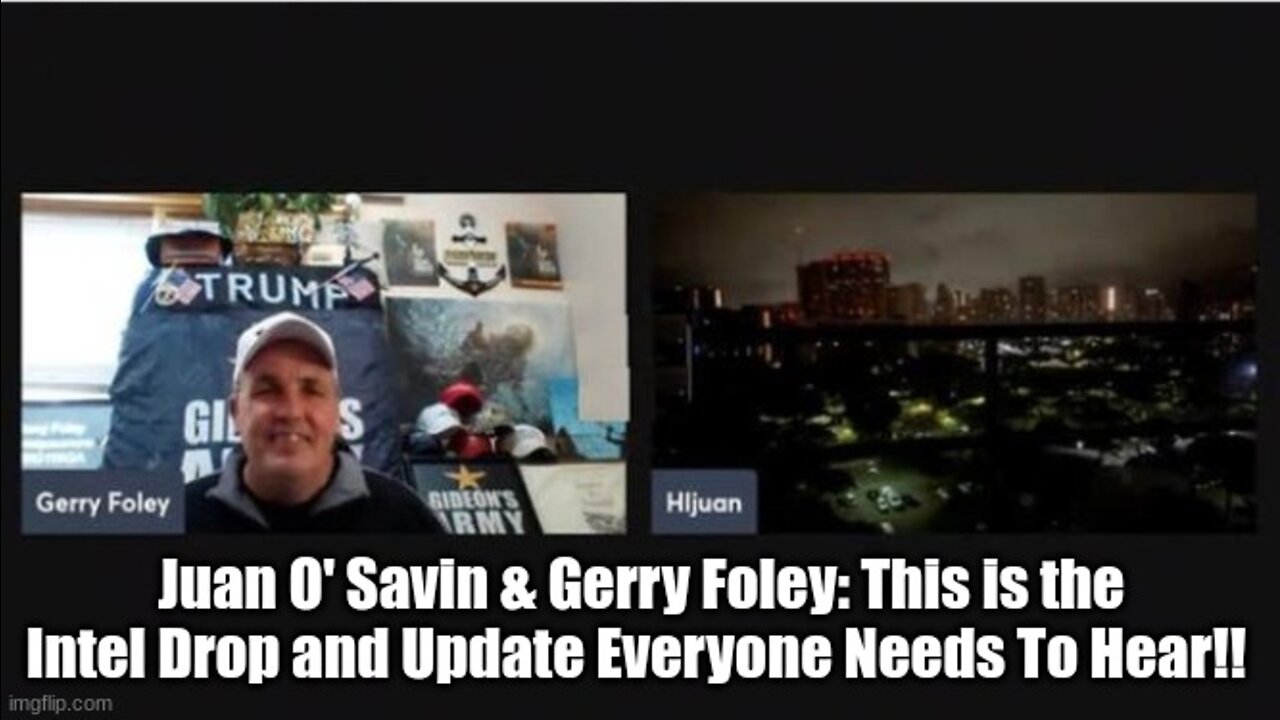 Juan O' Savin & Gerry Foley: This is the Intel Drop and Update Everyone Needs To Hear!!