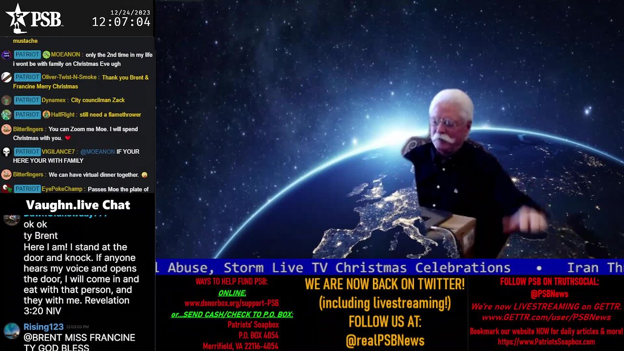 2023-12-24 12:00 EST - Sunday w/ Thumper