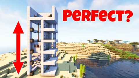 THE PERFECT MINECRAFT ELEVATOR?..........Create Mod Tutorial