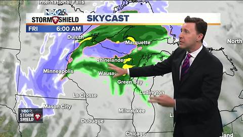 Michael Fish's NBC26 weather forecast