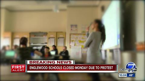 Teacher walkout over school funding forces Englewood Schools to cancel all classes on Monday