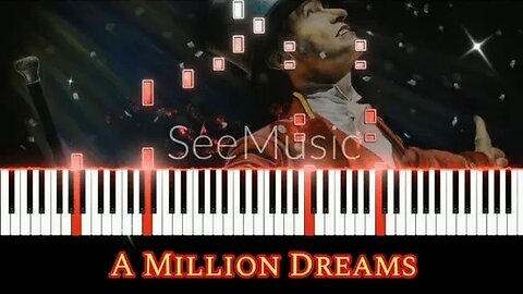 A Million Dreams - The Greatest Showman | piano #short