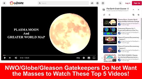 NWO/Globe/Gleason Gatekeepers Do Not Want the Masses to Watch These Top 5 Mankind-Saving Videos!