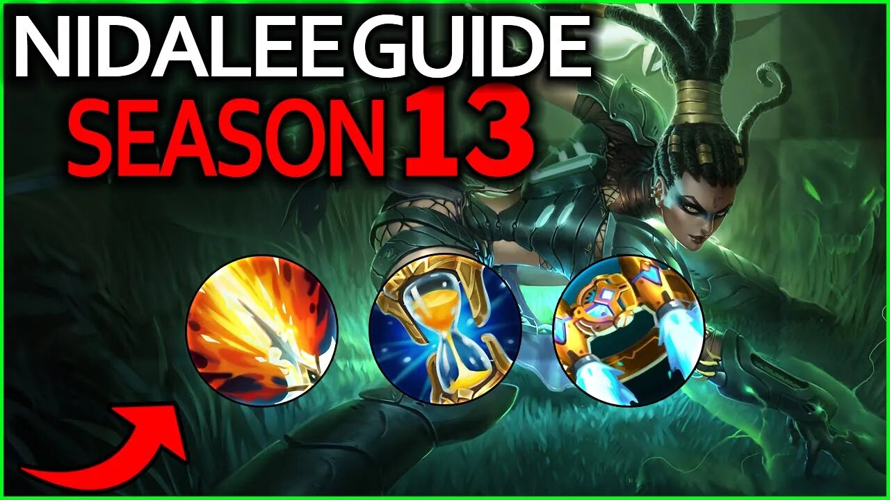 Nidalee Jungle guide preseason 13: How To Play Nidalee & Carry!