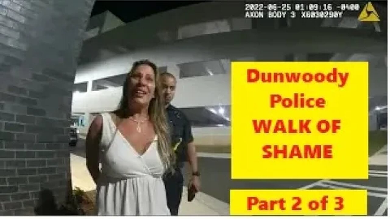 Dunwoody Police Arrest Carol J Nicotera - Cops Do Horrible Job - Part 2 of 3 - ETH