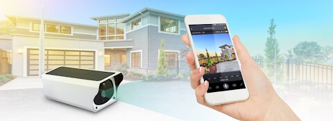 V pai smart security solar ip camera