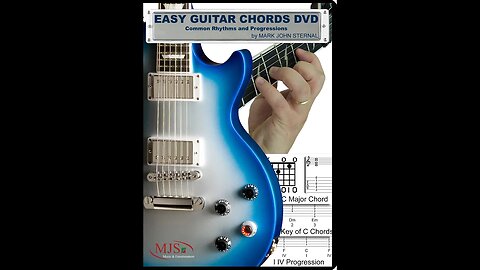 EASY GUITAR CHORDS part 1 Common Rhythms & Progressions INTRO: Key of C scales power major minor