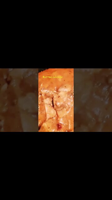 Butter chicken like you've never witnessed before in your life 🐔😊 #shorts