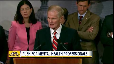 Bill Nelson pushes for mental health professionals