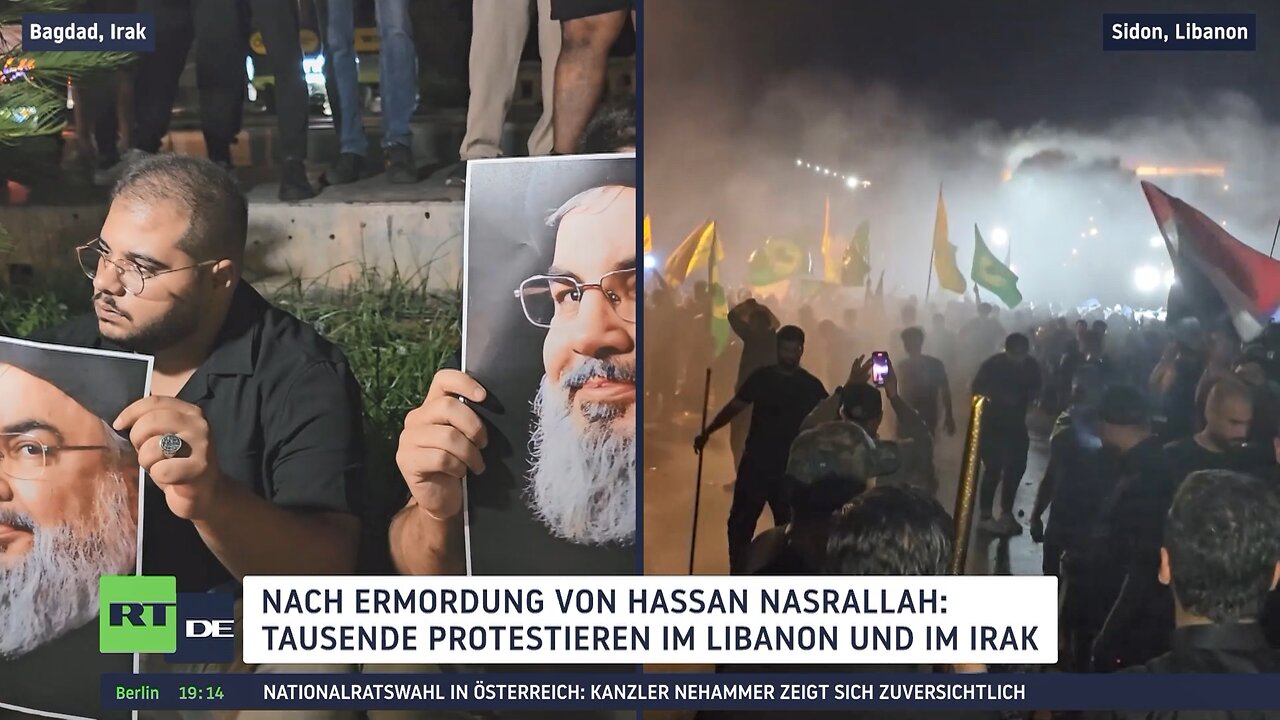 Nach Ermordung der Hisbollah-Spitze: Lage in Nahost hochexplosiv
