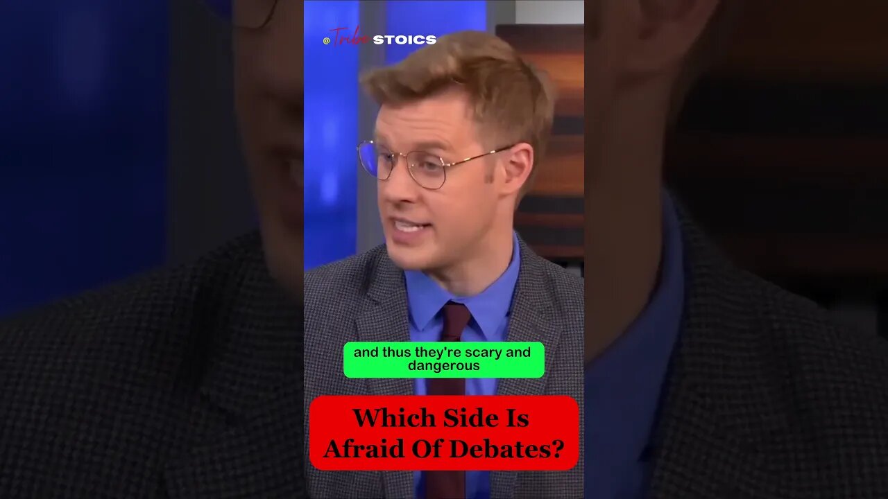 Why Are The Dems Afraid Of Debating Issues, Why Are They Afraid Of Defending Their Ideas?