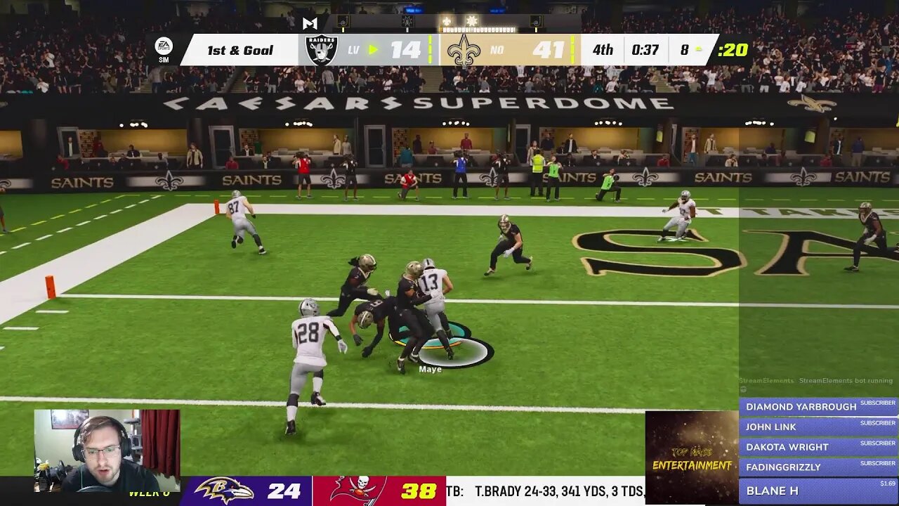 Madden NFL 23 - New Orleans Saints Franchise - Week #8 - Ep. #11