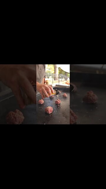 Venison Smash Burgers 🍔 on the Blackstone Griddle