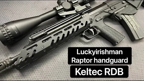 Luckyirishman Raptor handguard for the Keltec RDB