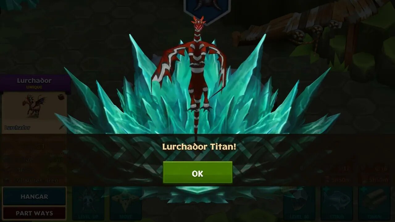 LURCHADOR — Unique Grapple Grounder ＂Titan Mode＂ Max Level 175 ｜ Dragons： Rise of Berk