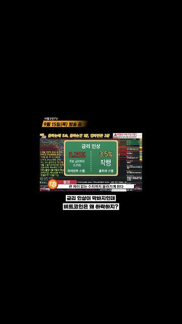 1~2번 남은 금리인상인데 왜 하락하나요? 추가 하락시 대응 포인트와 향후 전망은? | 비트코인 실시간 생방송 쩔코TV #쇼츠 #숏츠 #shorts