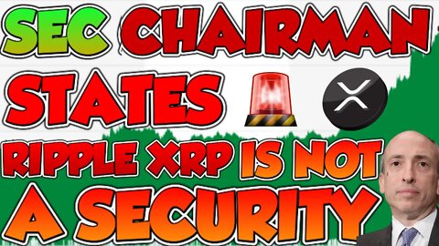 🚀🚨 SEC STATES RIPPLE XRP NOT A SECURITY IN LAWSUIT!! BREAKING NEWS!! (MUST WATCH)