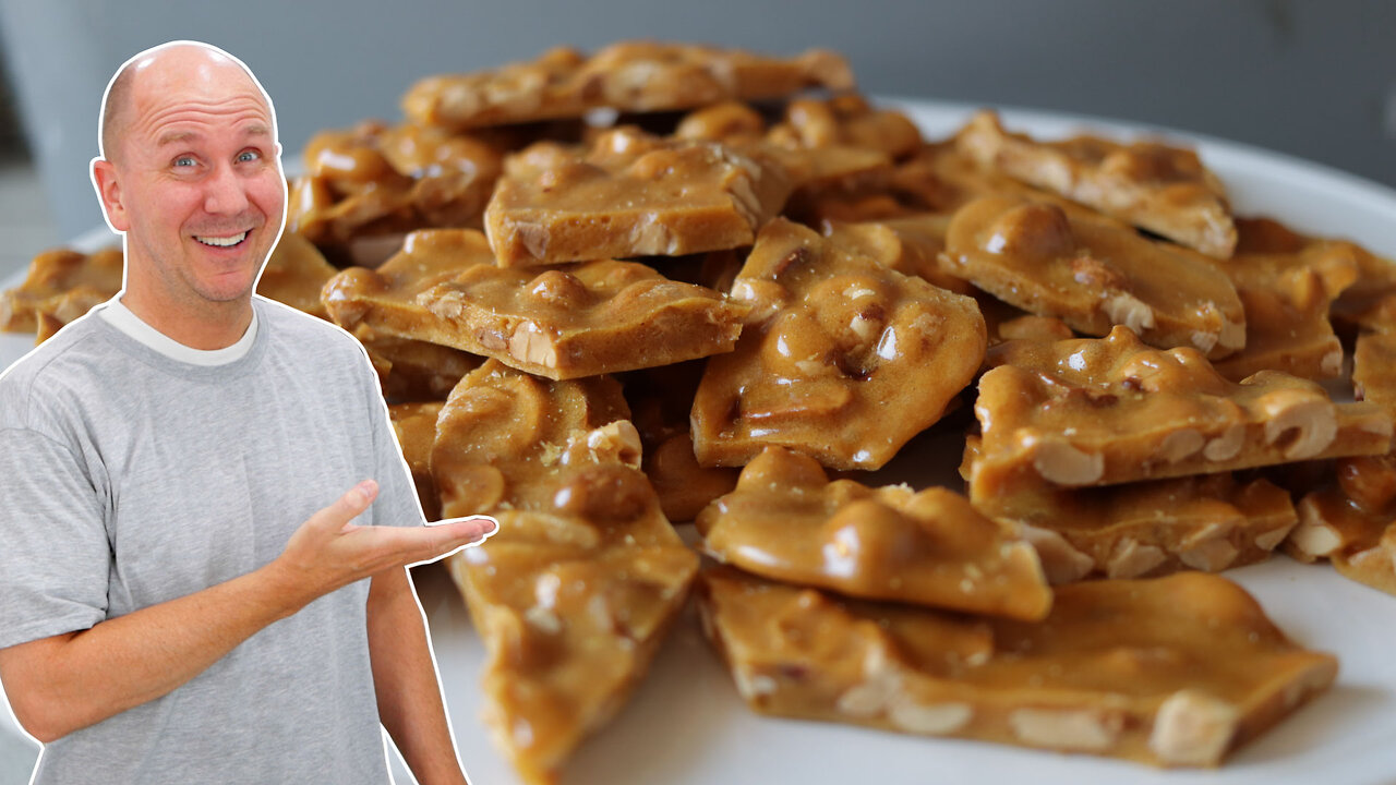 Microwave Peanut Brittle