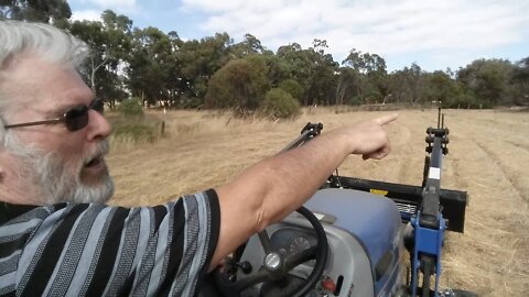 One man went to mow - managing the fire risk.