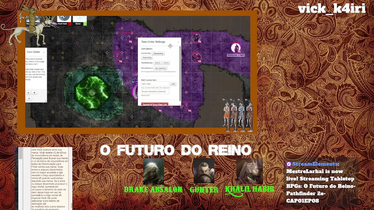 O Futuro do Reino- Pathfinder 2e- CAP01EP08