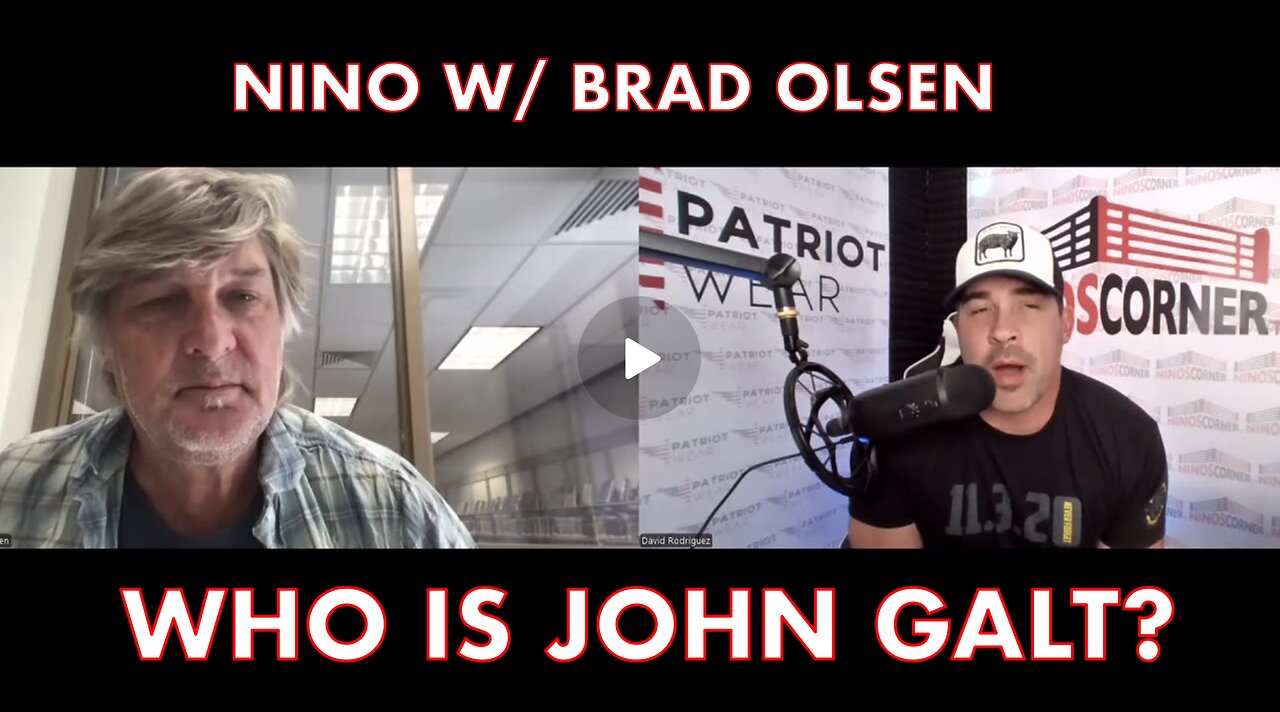 NINO W/ Brad Olsen- The Artificial Intelligence & Nano War Raging Upon Humanity. TY JGANON, SGANON