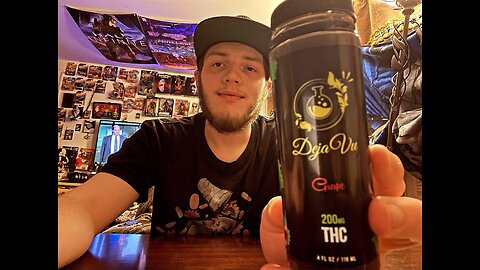 Reviewing Deja Va 200 MG THC drink from NewHeightsKush!!