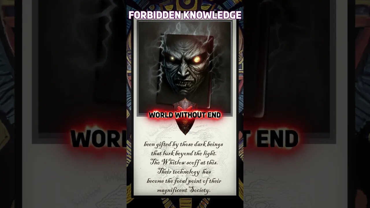 Rumors of Forbidden Knowledge: Original Dark Fantasy/Sci-Fi Fictional RPG/Story Short Lore video